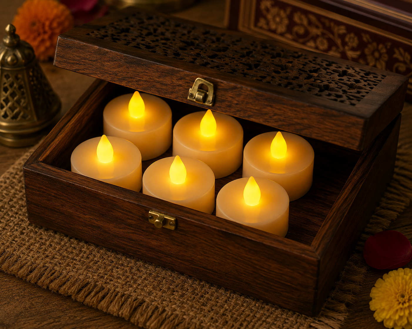 Diya Led Light (pack of 6)