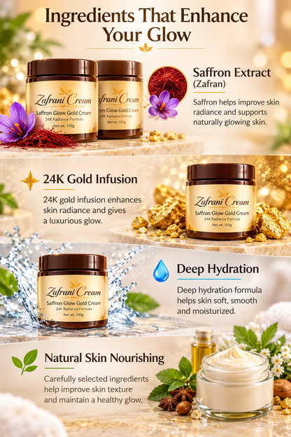 Magic Glow Gold & White Body Cream (Pack of 2)
