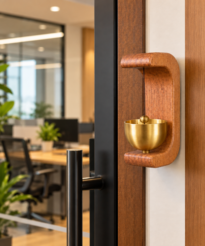 Wooden Door Bell (Pack of 1)
