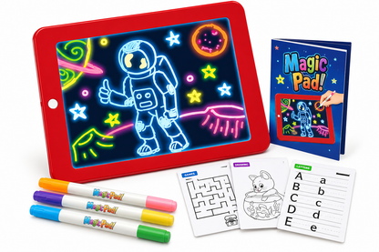 Kids LED Glow Drawing Pad