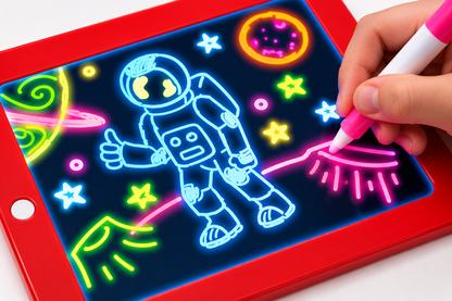 Kids LED Glow Drawing Pad