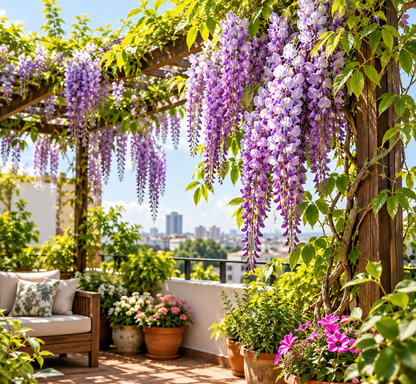 The Garden’s Cascading Beauty All Year Round