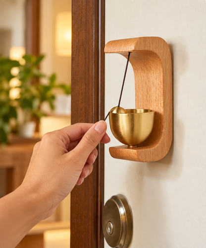 Wooden Door Bell (Pack of 1)