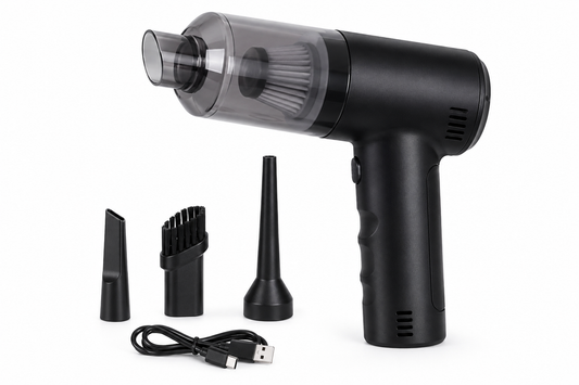 3 in 1 Mopping Vacuum Blower with Mini Dust Buster USB Portable Vacuum Cleaner Dry and Wet