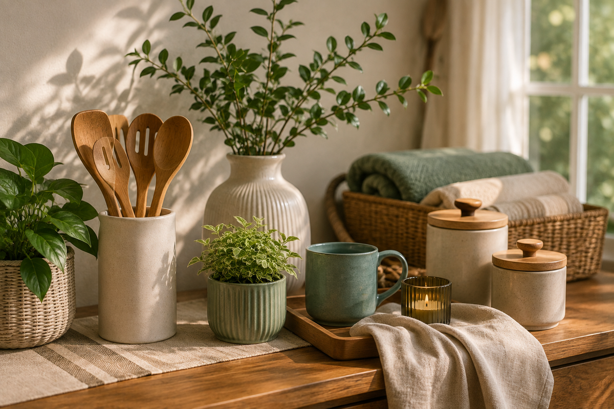 Everyday living scene