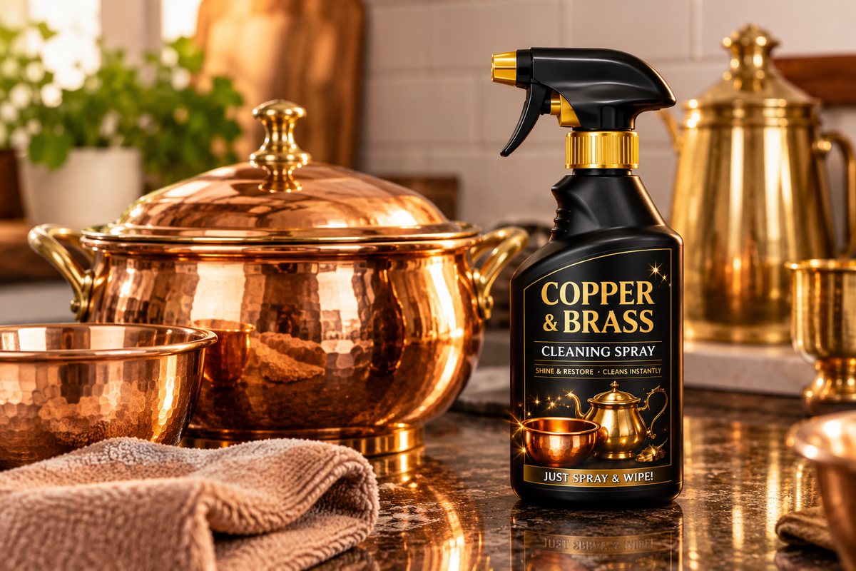 Copper & Brass Cleaning Spray (Pack of 2)