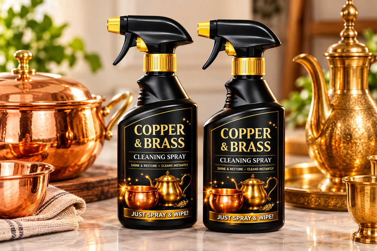 Copper & Brass Cleaning Spray (Pack of 2)