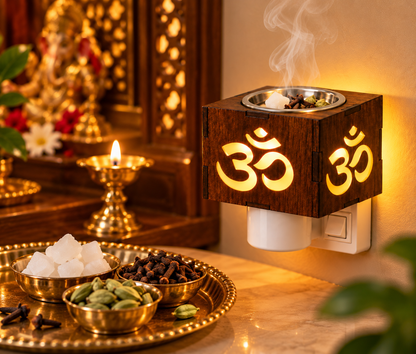 Electrical Camphor Diffuser Glass with On/Off Switch