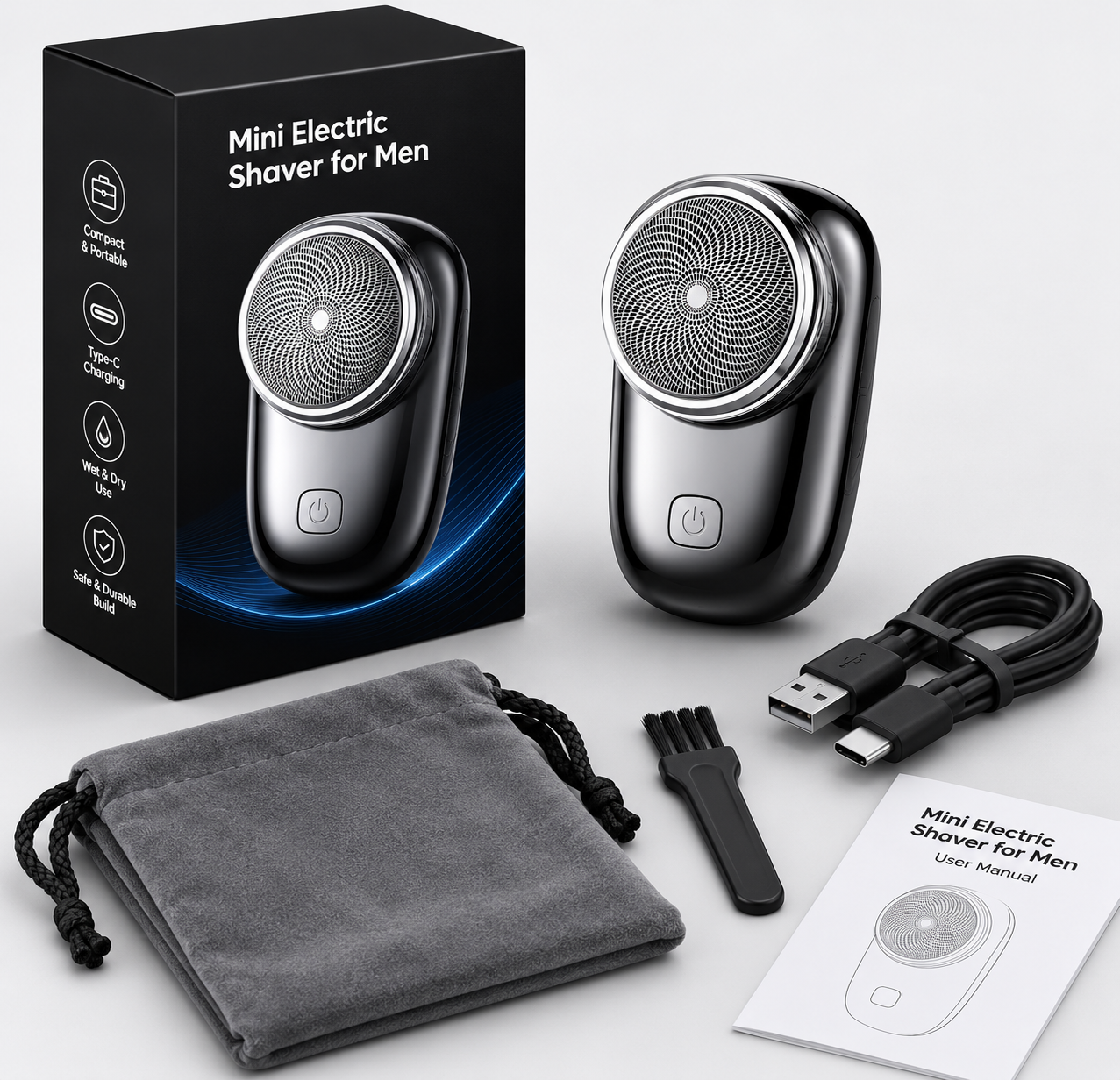 Mini Electric Shaver for Man