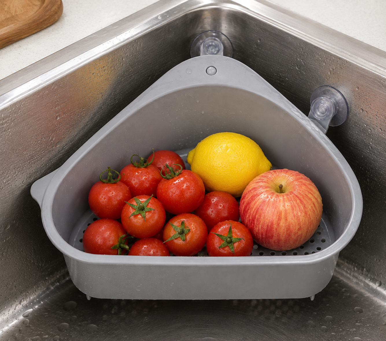 Kitchen Counter Top Organizer, Shelf Rack for Kitchen Storage (Pack of 2)