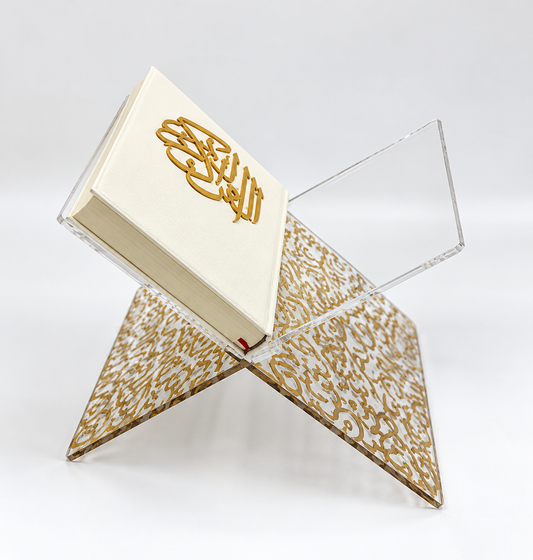 Crystal rehal book stand