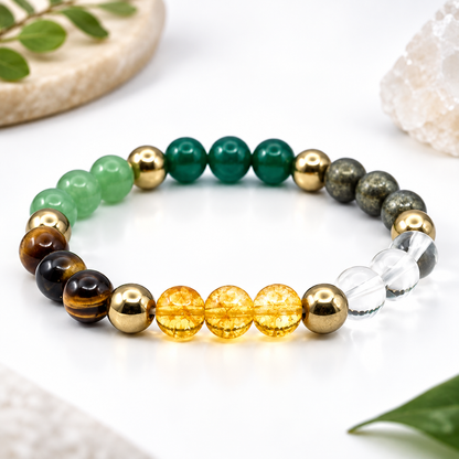 Money Magnet Crystal Bracelet for Men and Woman