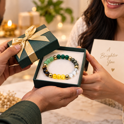 Money Magnet Crystal Bracelet for Men and Woman