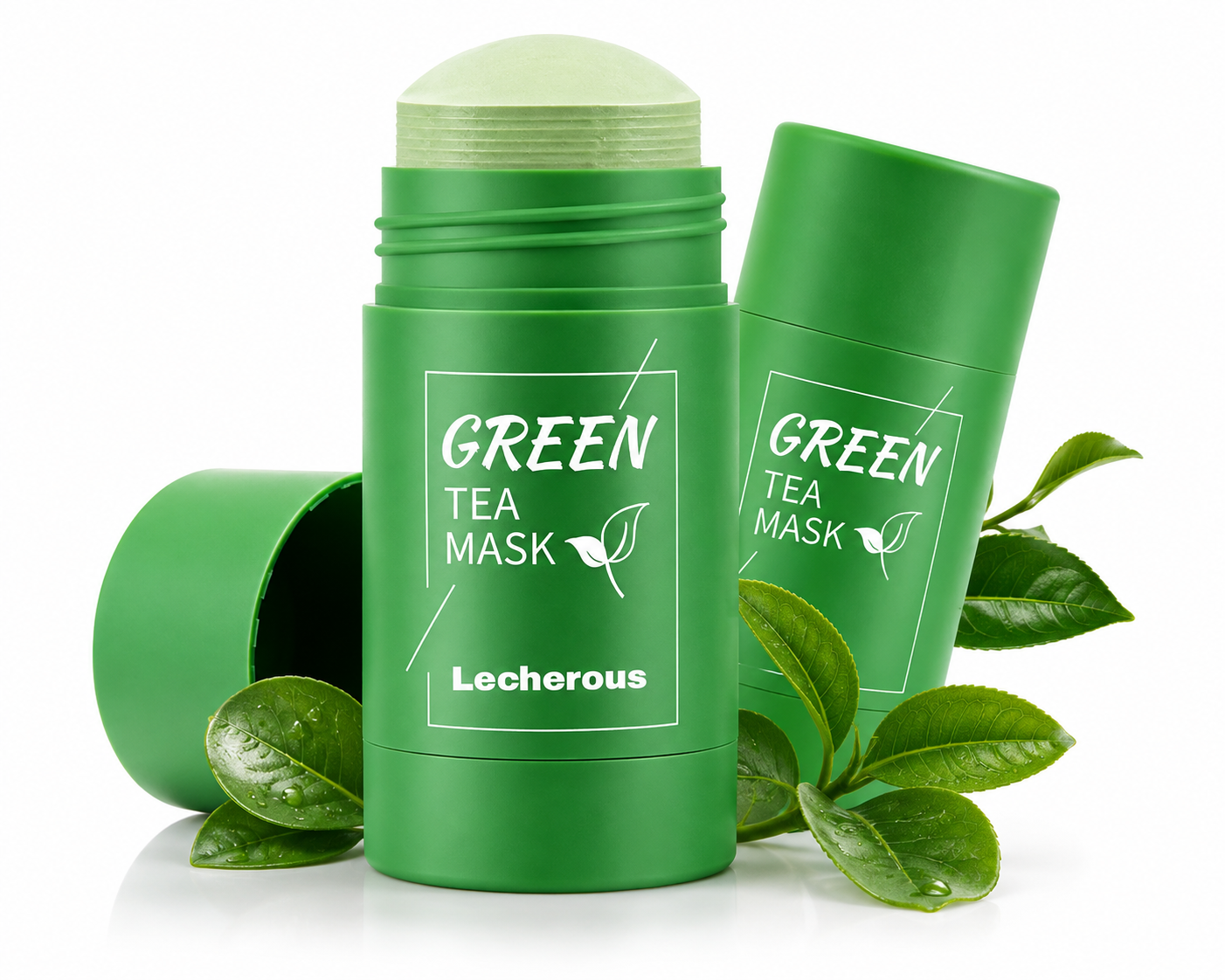 Green Tea Stick Face Mask For Anti Acne, Oil Control, Deep Clean Pore