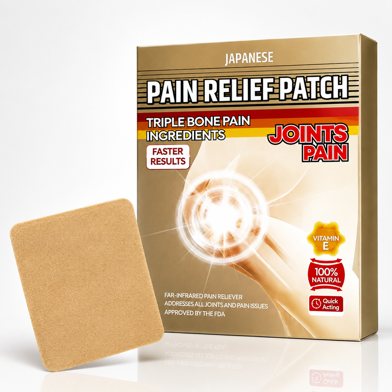 JAPANESE PAIN RELIEF PATCH