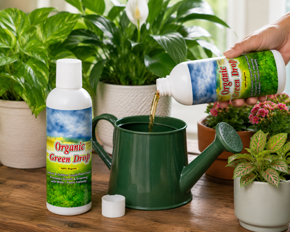 Organic GreenDrop Plant Food Liquid Fertilizer For Plant Growth & Greening Pack of 1