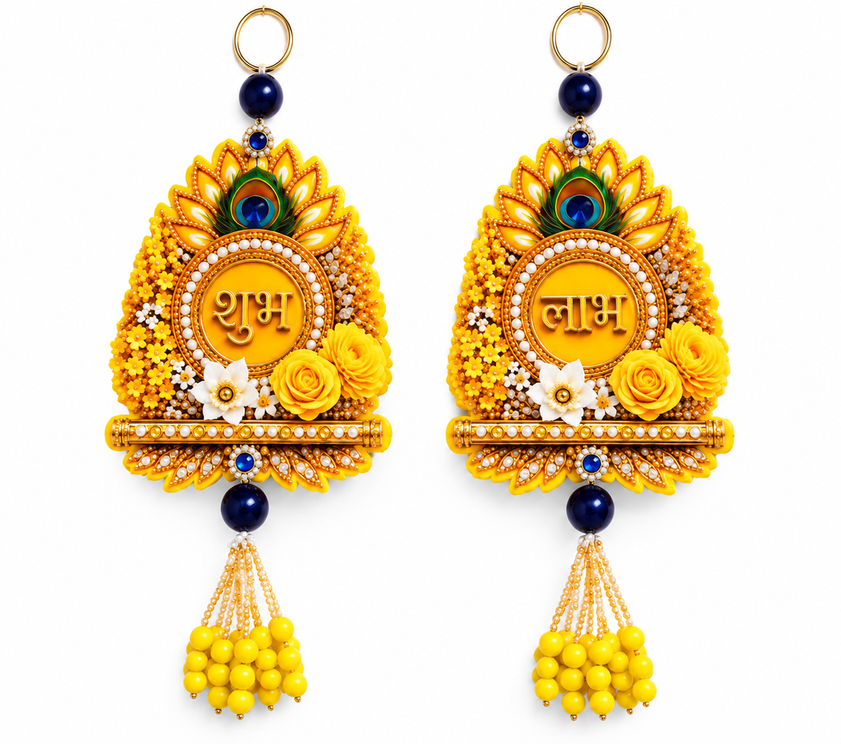 Shubh Labh Wall Hanging for Home Entrance & Door Decoration