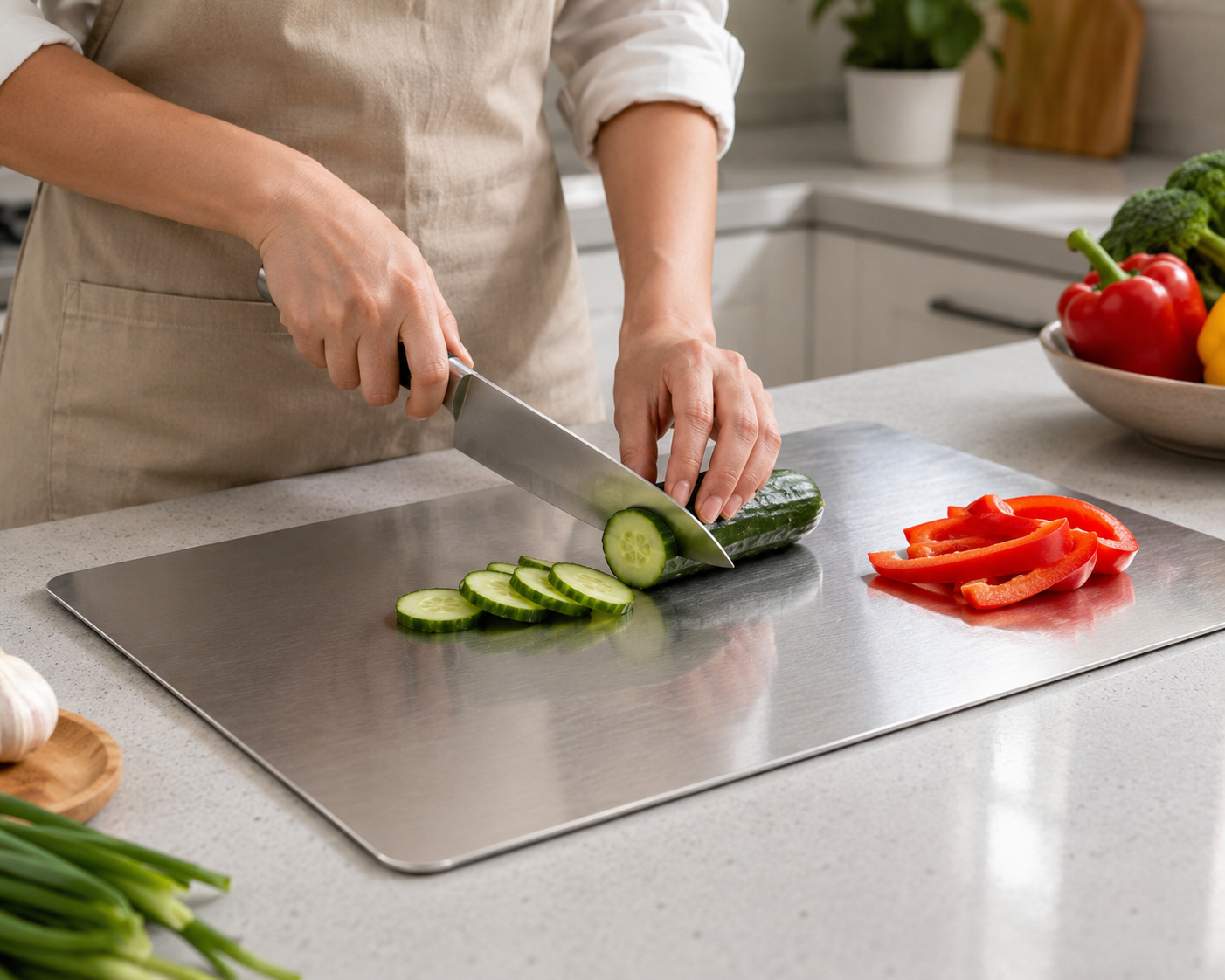 Stainless Steel Chopping Board