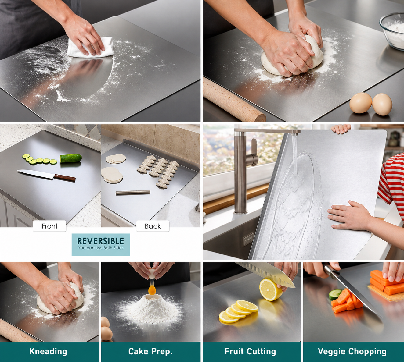 Stainless Steel Chopping Board