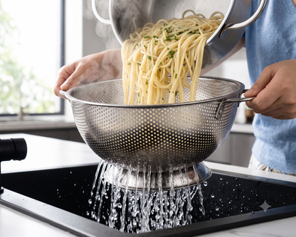Stainless Steel Kitchen Colander Strainer