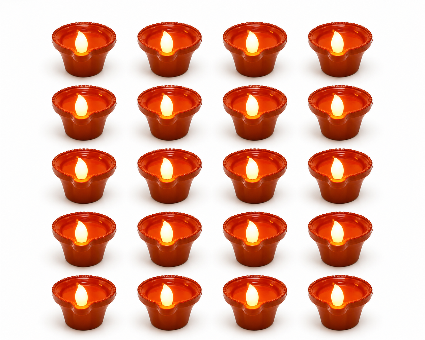 Water Sensor Diya for Electricity (Pack of 18)