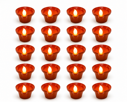 Water Sensor Diya for Electricity (Pack of 18)